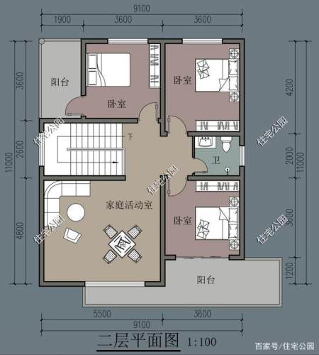 农村自建房面宽9米,进深12米,如何设计?