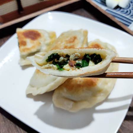 烫面韭菜盒子,味道鲜美可口