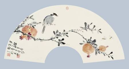 艺惠藏著名画家李亚扇面作品清赏