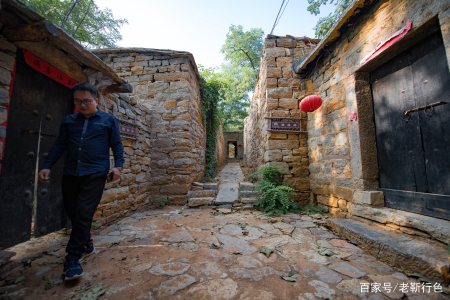 肥城"伙大门"五埠村,山东第一石头村,入选中国美丽