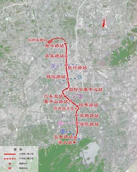 杭州地铁10号线呈现神速建设:15公里7站点,仅用3年