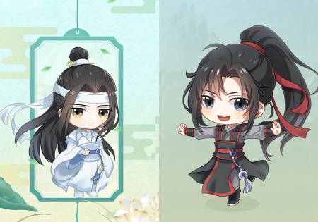 《魔道祖师》动画q版海报,萌萌的忘羡很可爱,番外何时