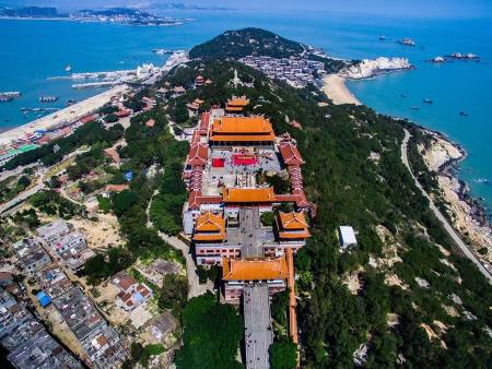 福建一处岛屿风景区,内有大小岛,屿,礁30多个