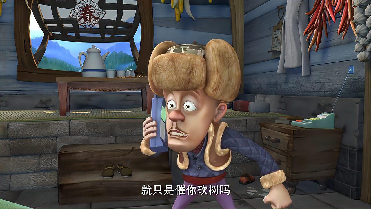 熊出没:光头强体检出绝症,吓晕了过去,老板还要让他去
