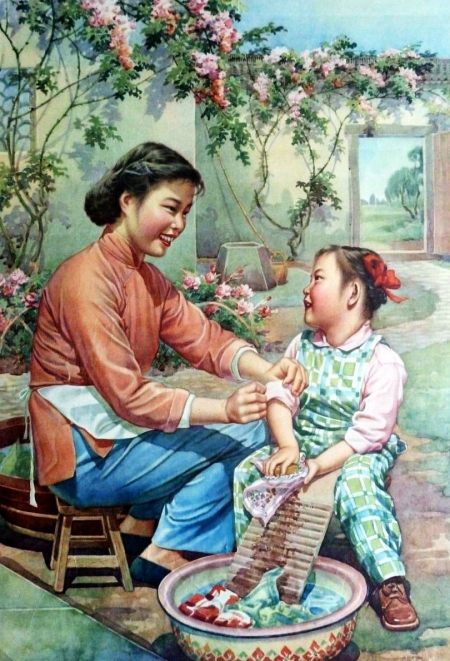 怀旧60年代的年画(1)