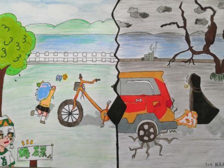 丹阳中学开展 "节能低碳 绿色生活"环保主题绘画活动