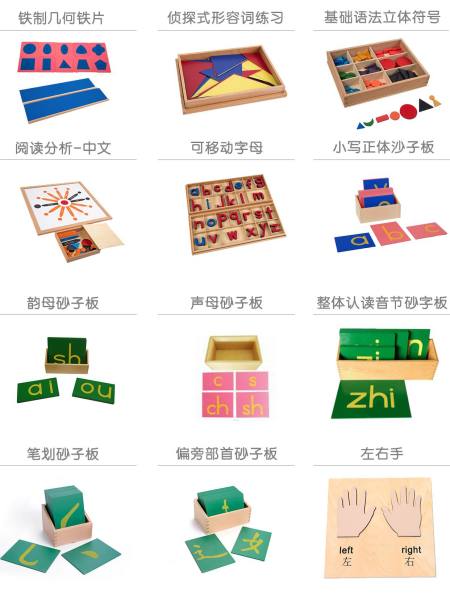 蒙台梭利五大领域《语言领域》教具分享