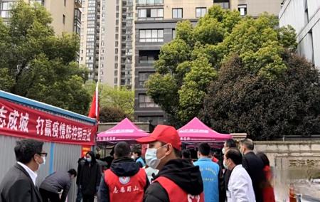 合肥华邦世贸城小区第二轮核酸检测结果已出 新安晚报记者实地探访