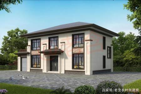 四款农村自建房别墅户型图,造价均20万左右,一套比一