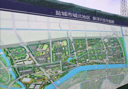 盐城市规划图2030,盐城2035年城市规划图 盐城城北未来,值得期待《规划设计平面图》