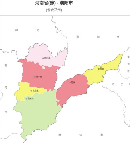 中国行政区划——河南省