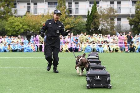 贵阳南明区教育系统举办2021年反恐应急演练（贵阳市反恐支队队长）