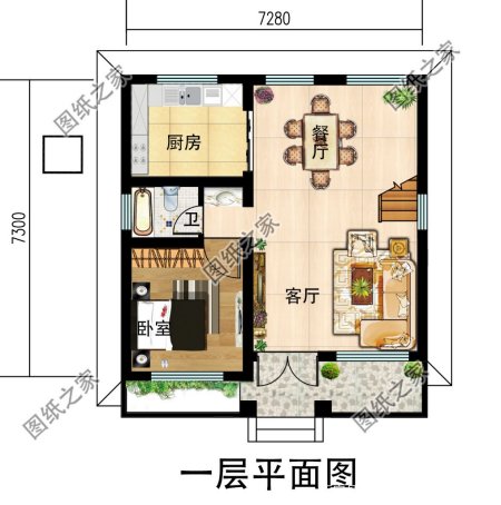 農村小型二層二間自建房,宅基地面積小也可以,設計到位就能解決