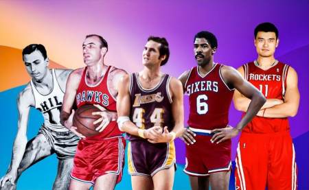 NBA历史上只有5个人有这样的成就：姚明入选了