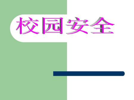 2020学年度第一学期校园安全工作总结