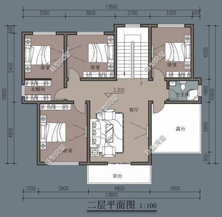 農村建房,開間14米進深10米,坐北朝南,能建什麼樣的別墅?