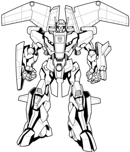 变形金刚动漫人物:插画绘本中的汽车人与霸天虎角色构图欣赏