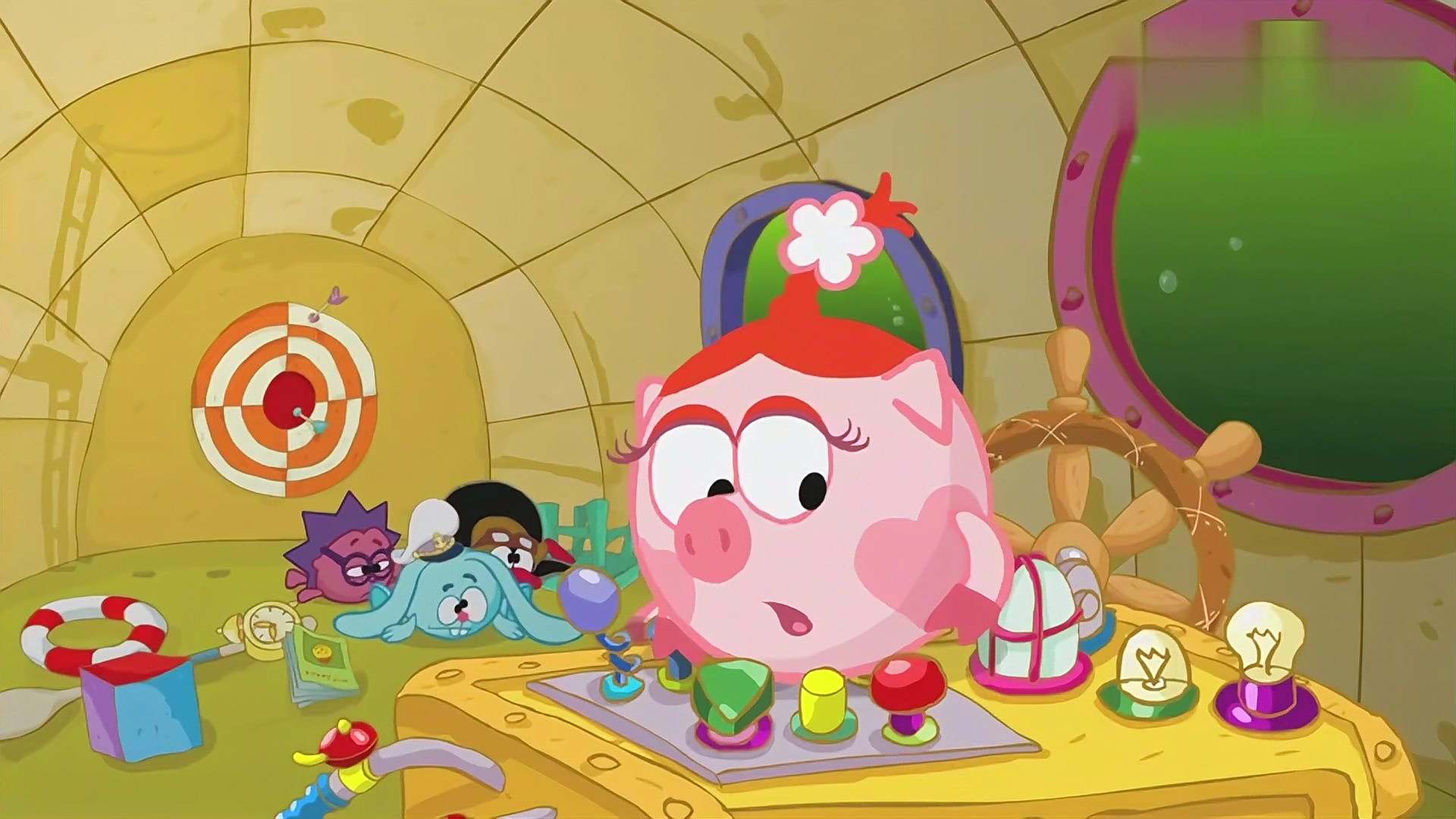 开心球:兔子船长是厉害,小朋友不听船长话,下一秒直接遇危险