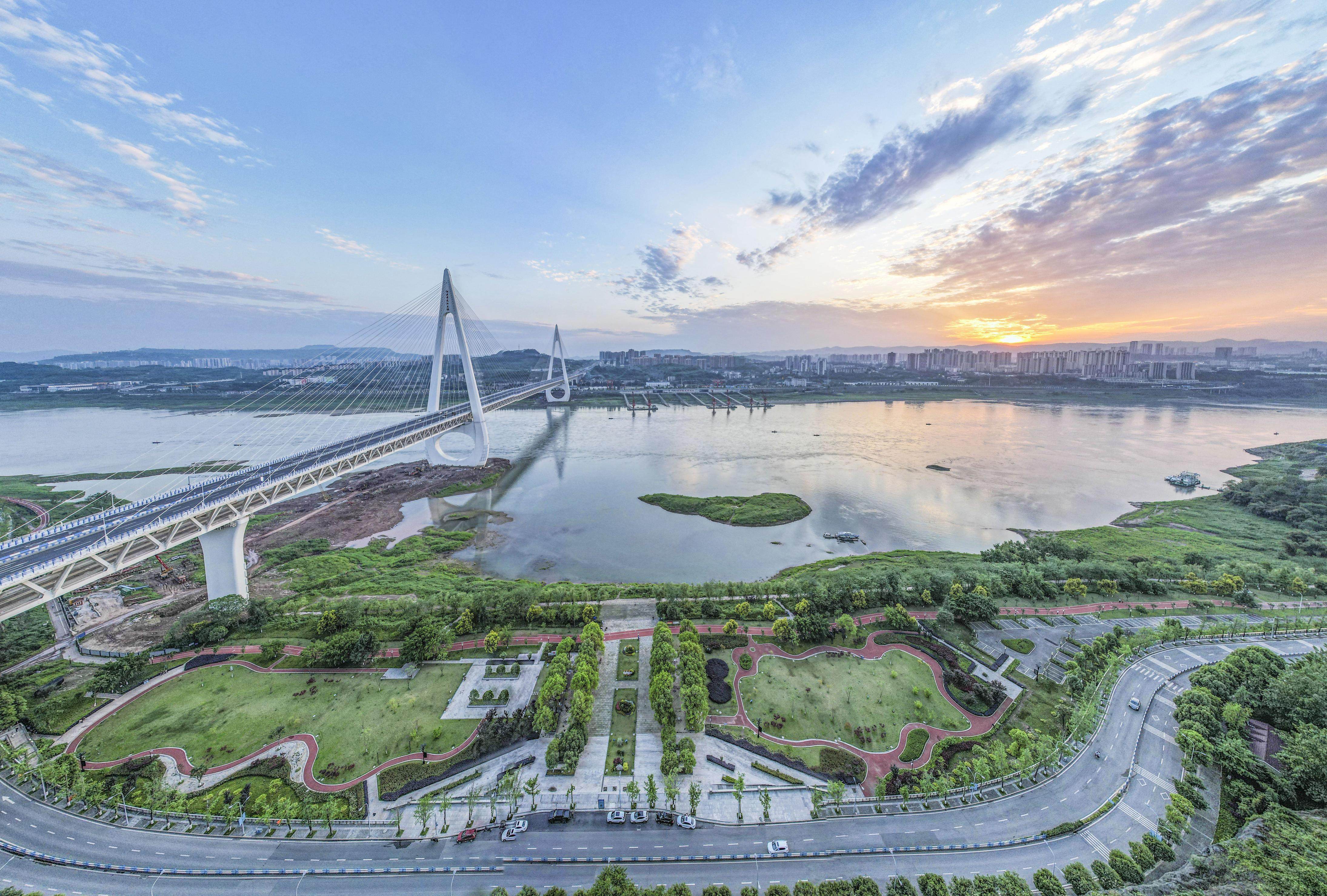大美重庆就在家门口|巴南区阳春湿地公园 骑行亲水好去处
