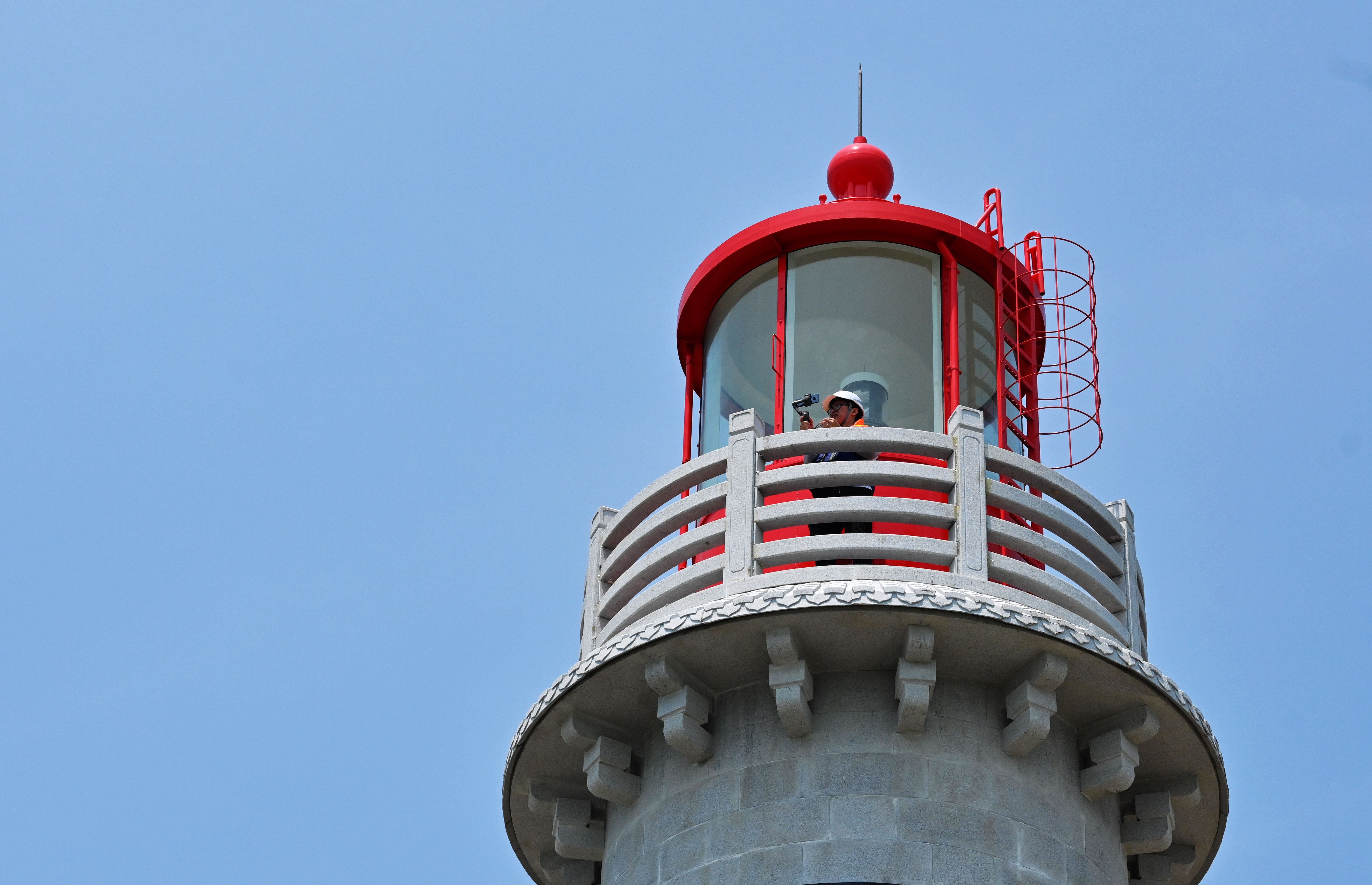 福建泉州:赤鼎屿灯塔正式投入使用(3)