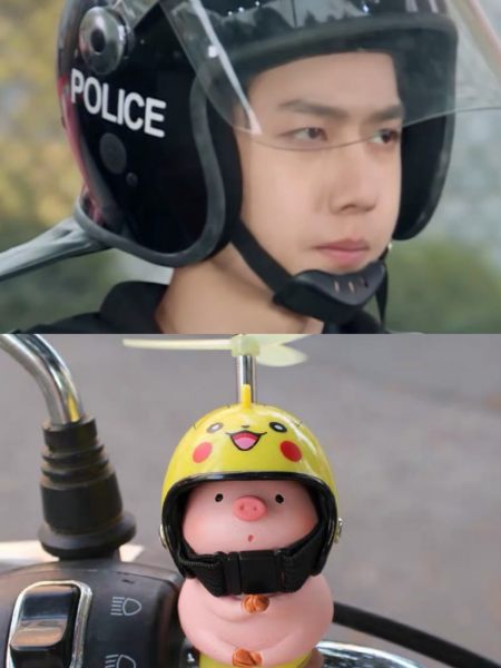 《天天向上》王一博体验警察撞脸网红小猪,和警察合影神似黄渤