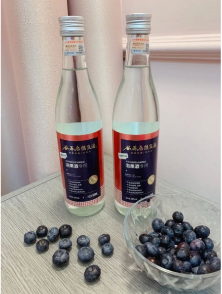 九鑫山珍蓝莓白酒图片