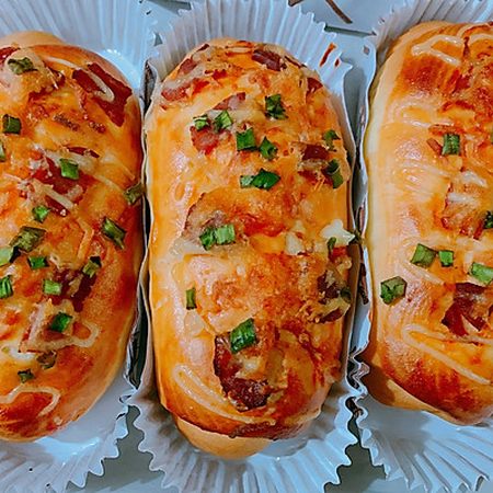 鲜香美味,你从来没吃过的超软芝士火腿面包