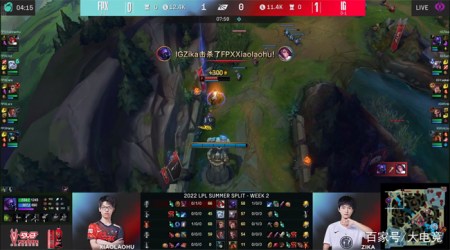 LOL-LPL：iG上野先后单杀剑姬打穿边线，2-0击败FPX拿到首胜-游戏攻略礼包下载 安卓苹果手游排行榜 好游戏尽在春天手游网