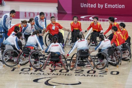 东京残奥会|中国轮椅女篮刷新纪录 击败卫冕冠军美国队进入决赛
