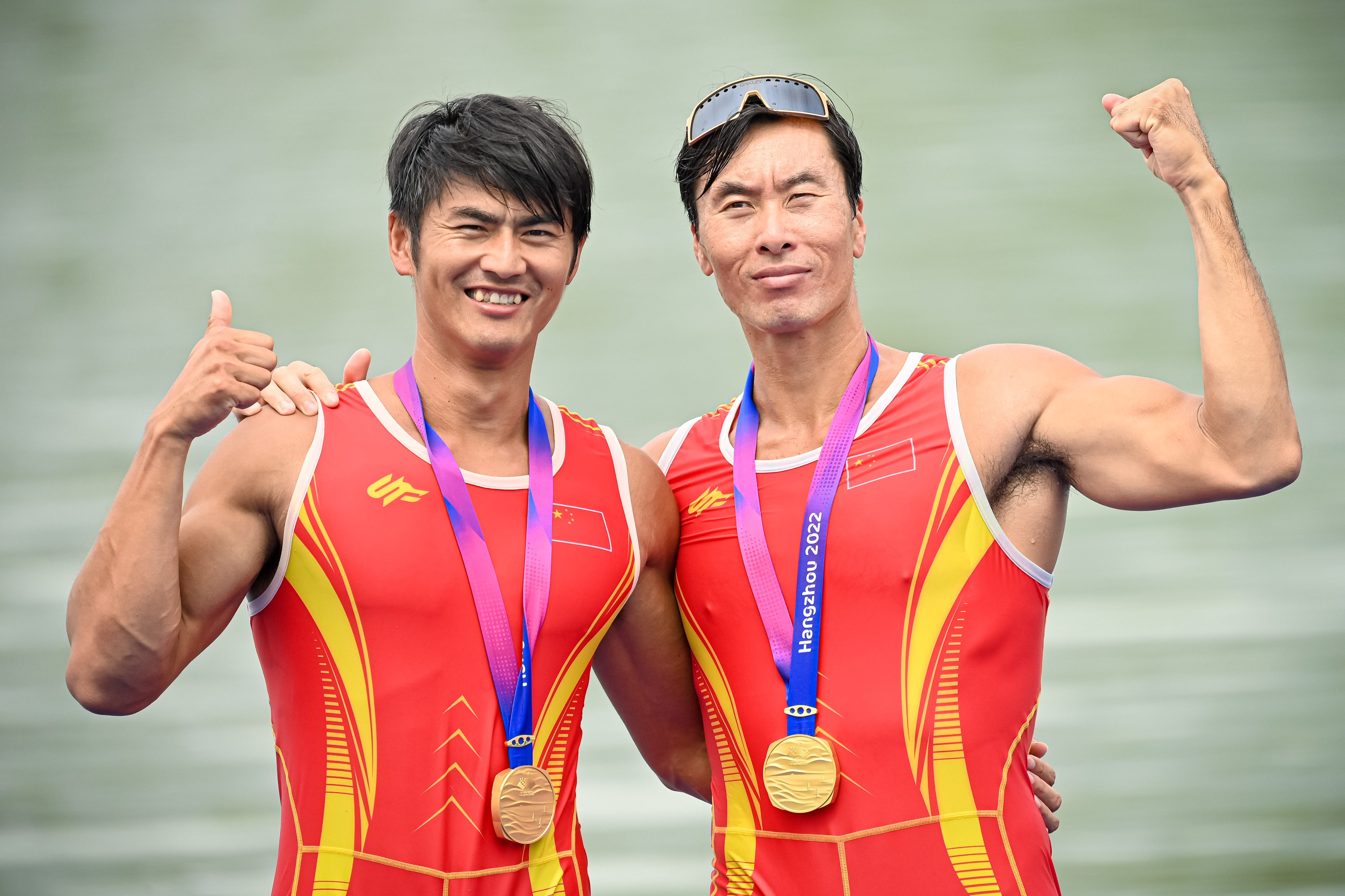 赛艇——刘治宇/张亮夺得男子双人双桨冠军