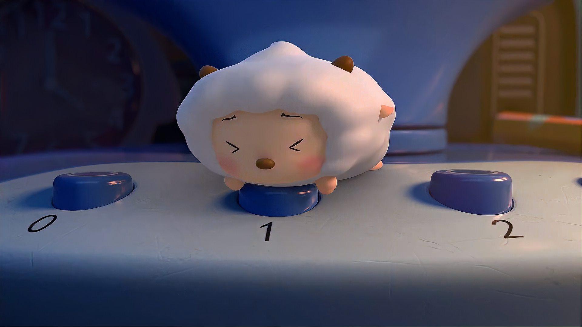 奥飞q宠:懒羊羊睡得正香,灰太狼想暗中偷袭,被电风扇吹起来了