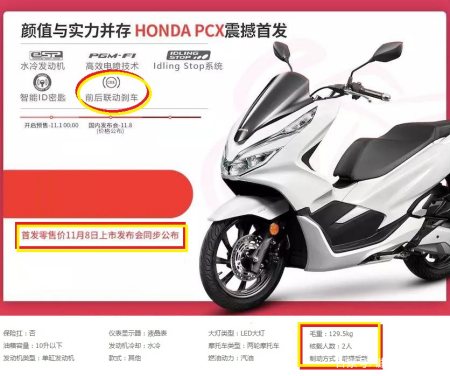 Pcx150 Cb650r Cbr650r 本田11月8日新车发布会三款车型已确定