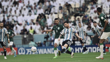 世界杯大冷门！沙特逆转阿根廷，网友表示国足有实力击败世界第三