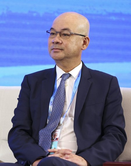 11月5日,中国银行上海市分行长三角金融研究院院长张兴荣在分论坛上