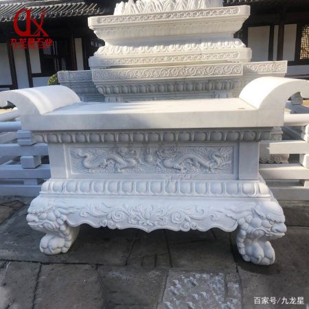 石雕供桌图片大全 寺庙大理石神台供桌 宗祠青石供桌