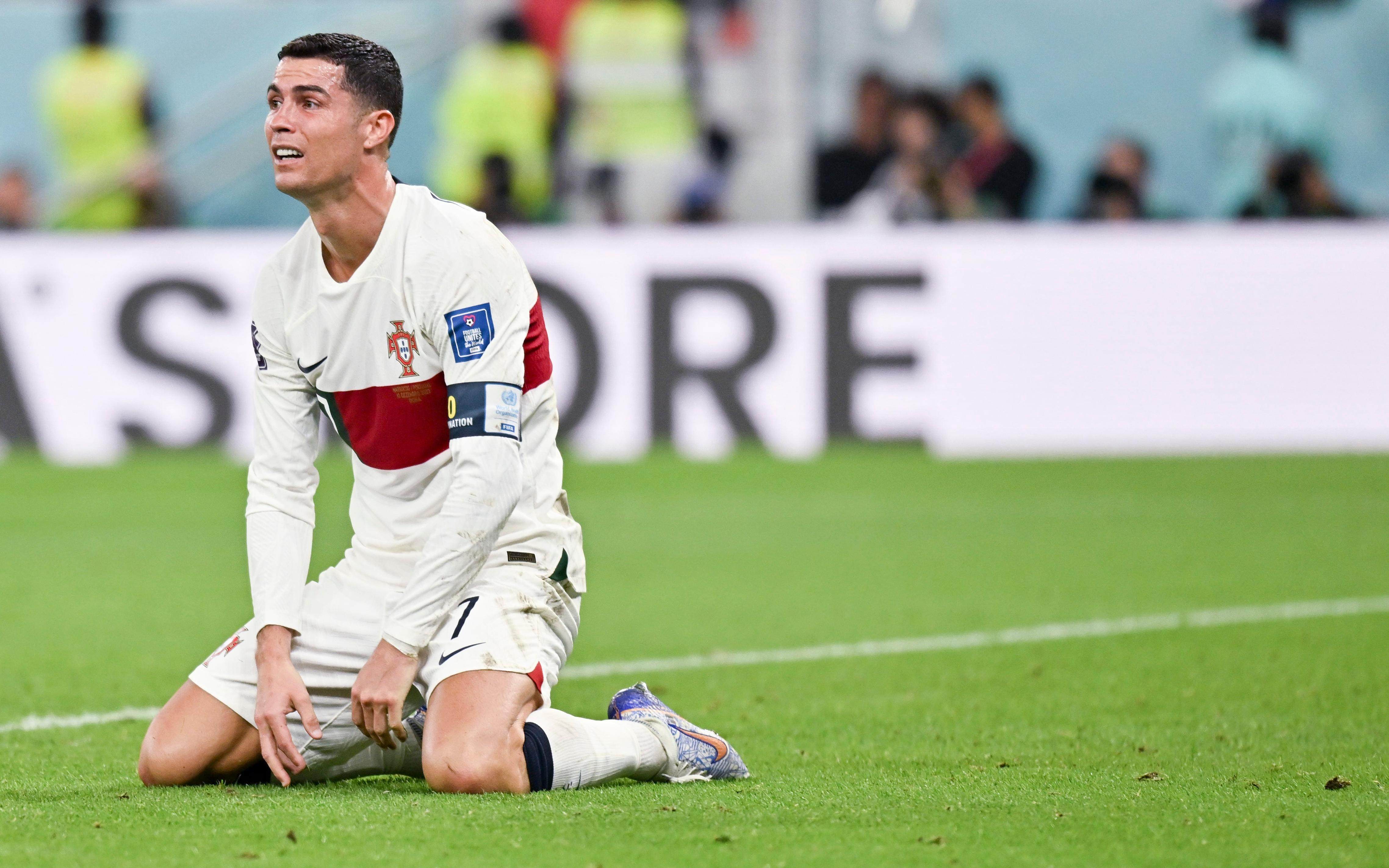 c罗22年世界杯后退游 世界杯"最后一舞"哭着离场,c罗职业生